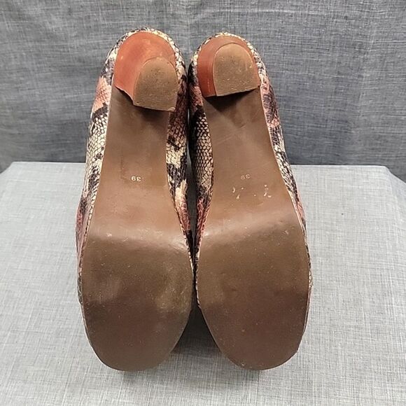 Jeffrey Campbell Lita Snake Print Boot -  Platform, Tall Heel, Women's SZ 39 - Picture 6 of 13